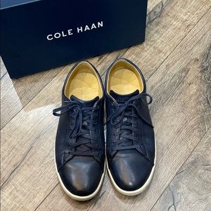 Cole Haan Grand OS men’s navy leather shoes